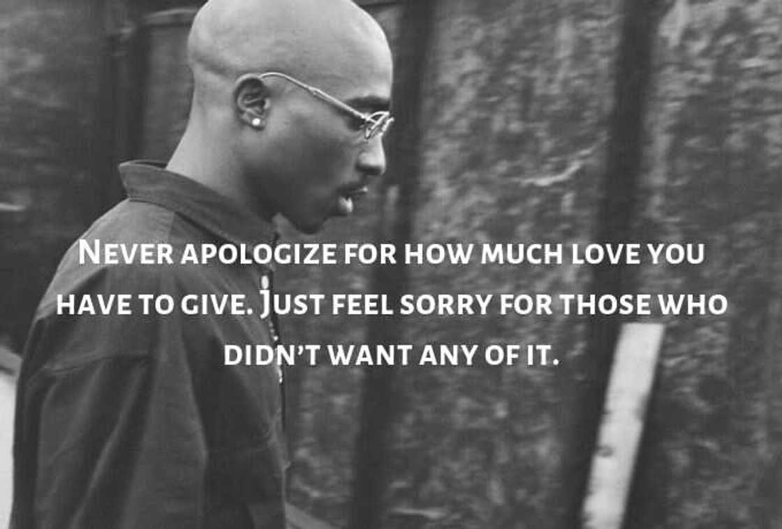 Tupac quotes about love Tupac quotes about love