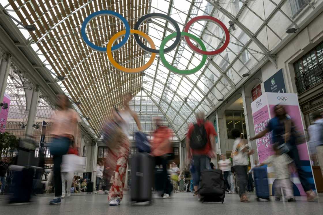 The SNCF rail operator said it did not know when the tracks would be cleared, and asked passengers with bookings to stay at home The SNCF rail operator said it did not know when the tracks would be cleared, and asked passengers with bookings to stay at home