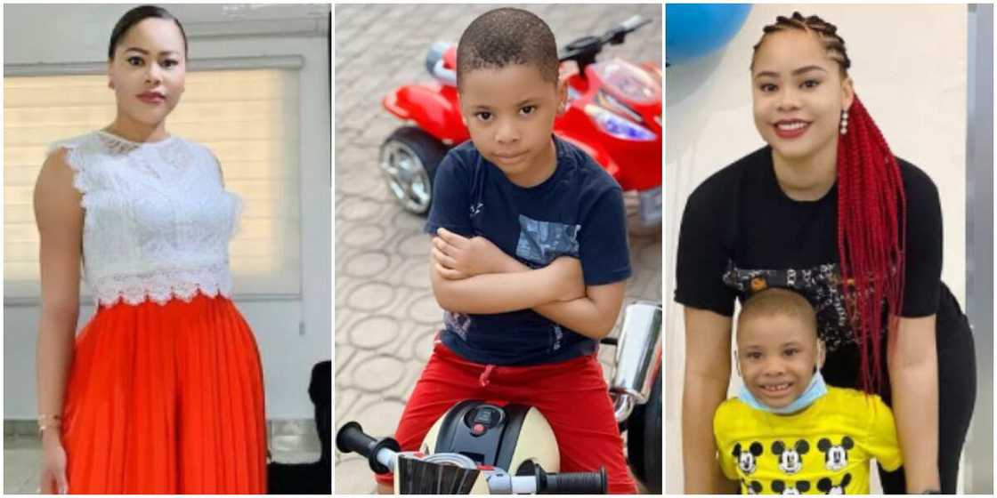 Femi Fani-Kayode's estranged wife celebrates as their son clocks 5 (photo) Femi Fani-Kayode's estranged wife celebrates as their son clocks 5 (photo)