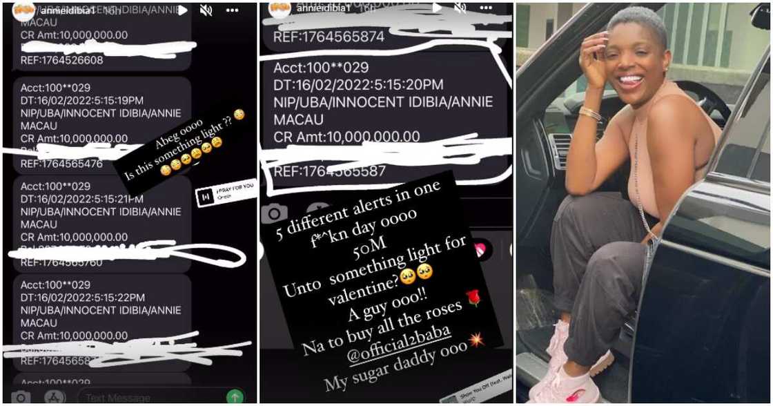 Annie Idibia over the moon with credit alerts Annie Idibia over the moon with credit alerts