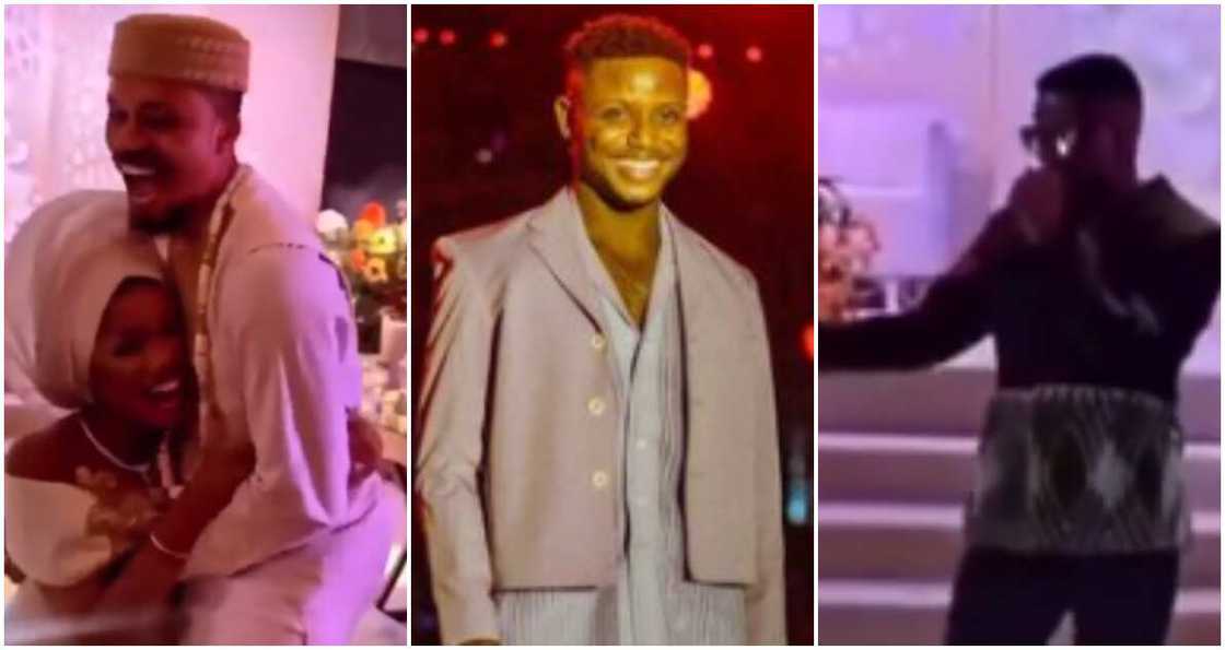 Singer Chike and couple Singer Chike and couple