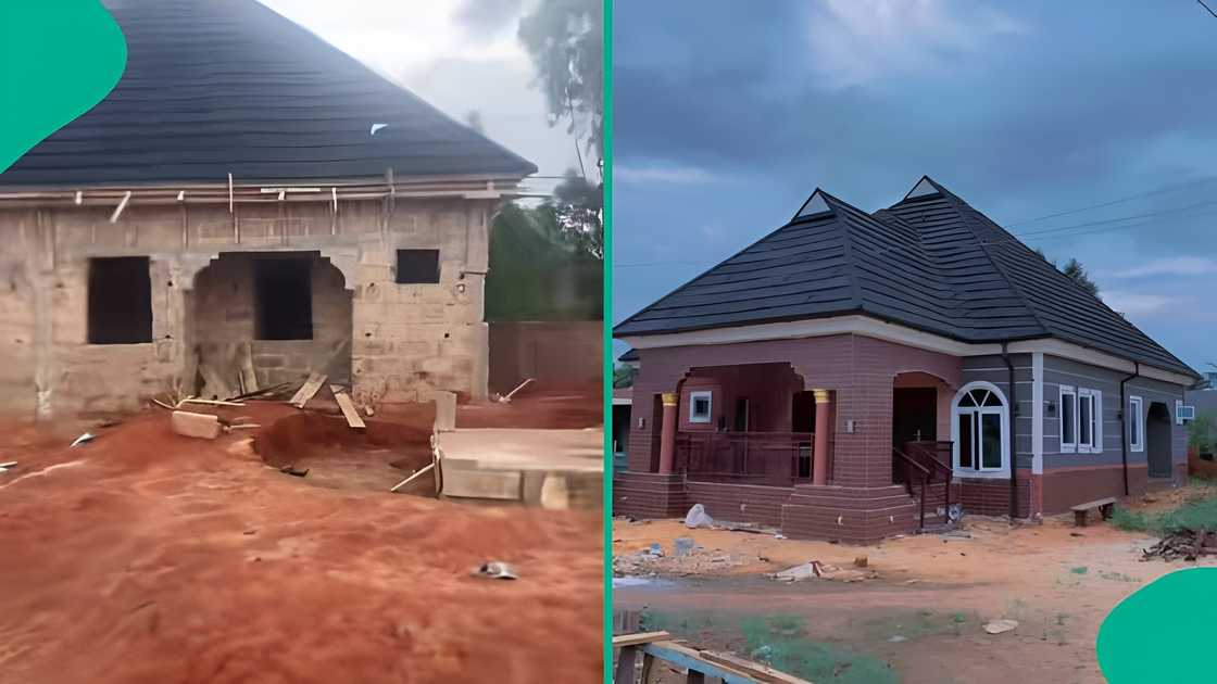 Nigerian man builds own apartment from scratch, inspires others