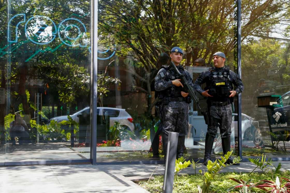 Brazilian authorities said they were targeting a sprawling criminal network that laundered money for a major drug gang Brazilian authorities said they were targeting a sprawling criminal network that laundered money for a major drug gang