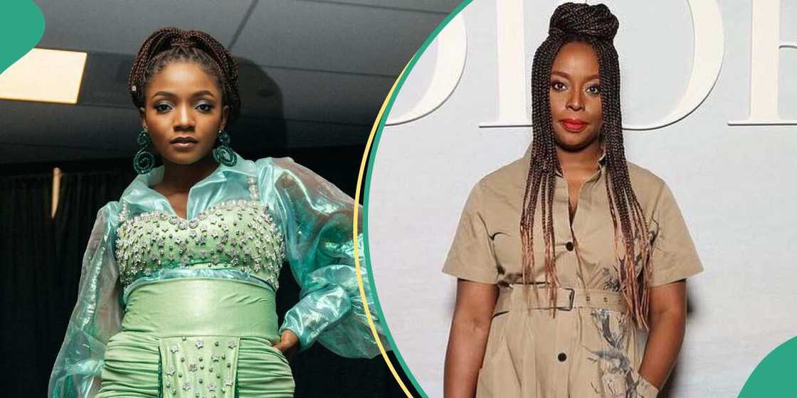 Simi reacts to Chimamanda Adichie's experience on motherhood.