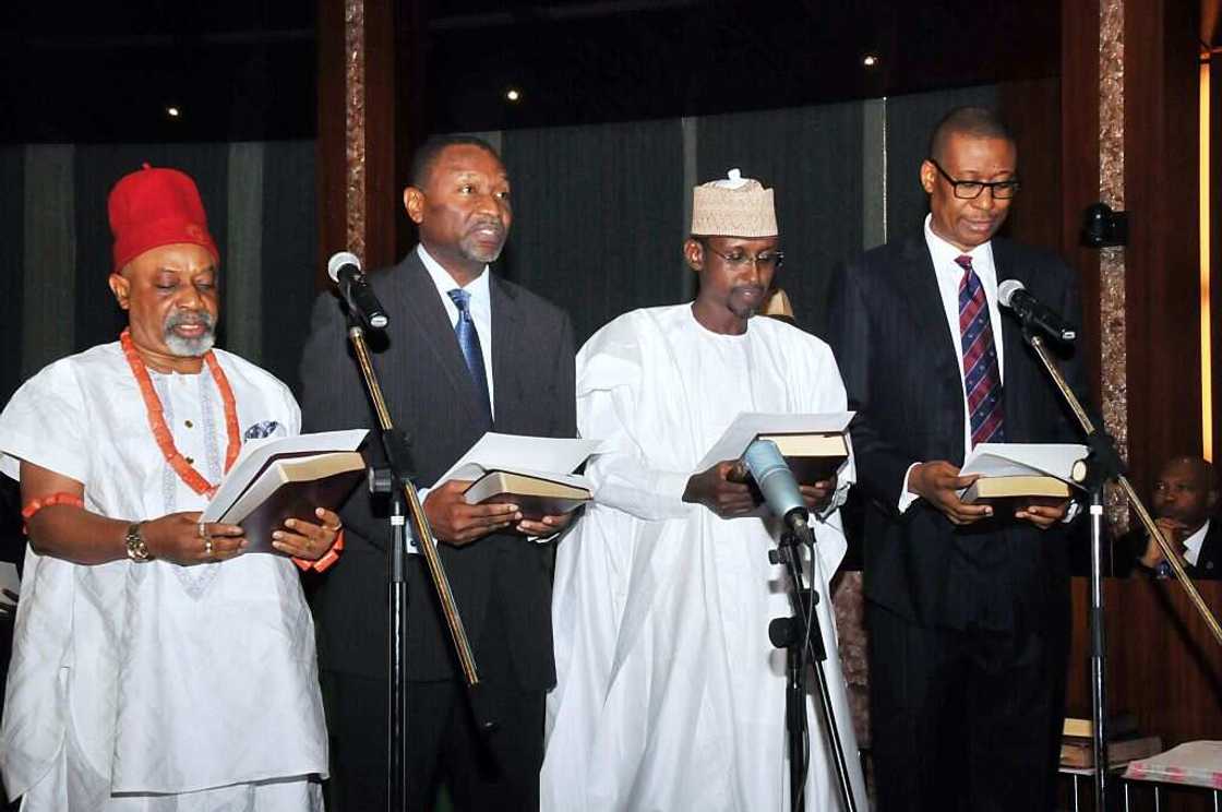 Ngige and other Nigerian ministers