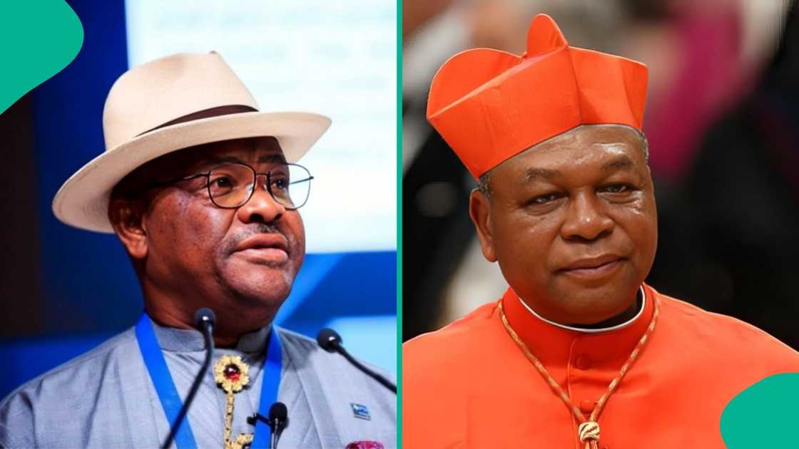 FCT Minister Nyesom Wike addressed the Cardinal's remarks about President Tinubu during a recent media chat in Abuja.