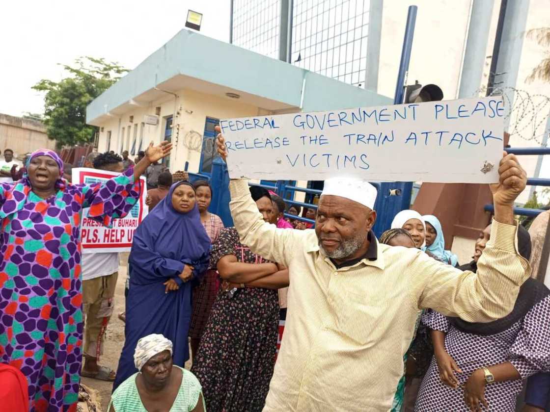 Zanga-zanga a Abuja. Zanga-zanga a Abuja.