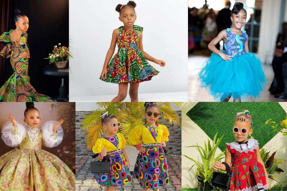 Children gown styles best sale