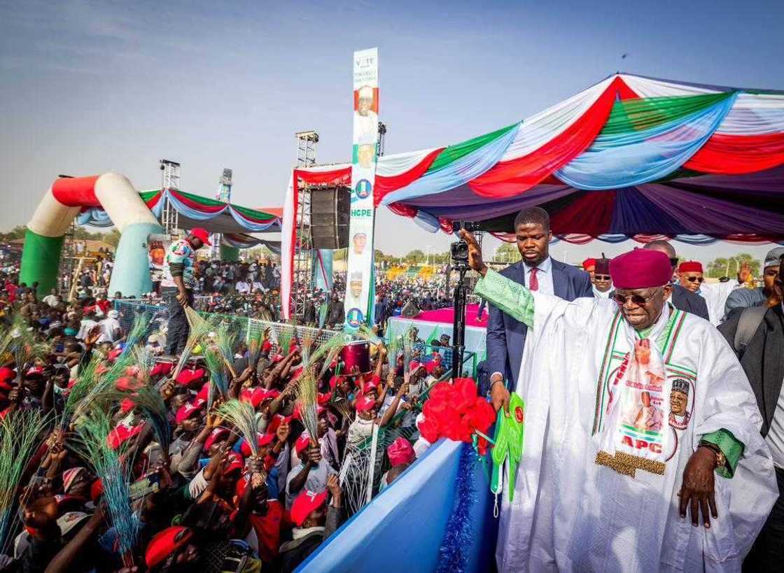 Tinubu in Borno