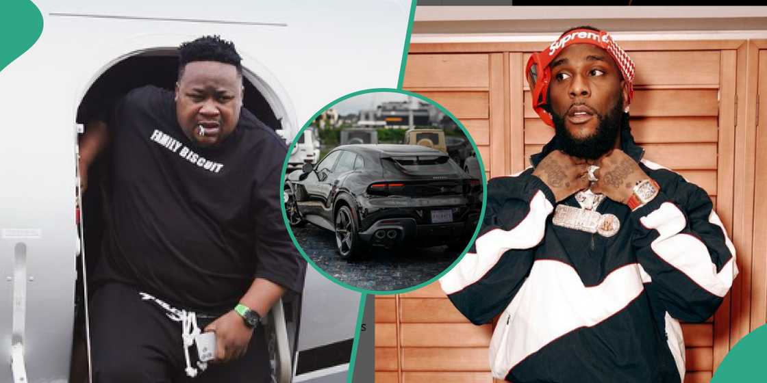 Cubana Chiefpriest speaks about Burna Boy's Ferrari Cubana Chiefpriest speaks about Burna Boy's Ferrari