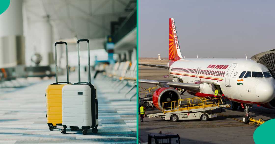 An Air India passenger reports that his luggage was tampered with during flight