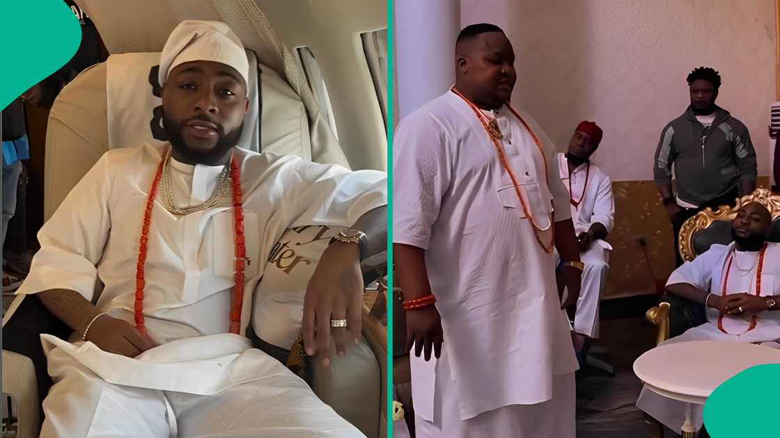 Davido and Cubana Chiefpriest share how they first met Davido and Cubana Chiefpriest share how they first met