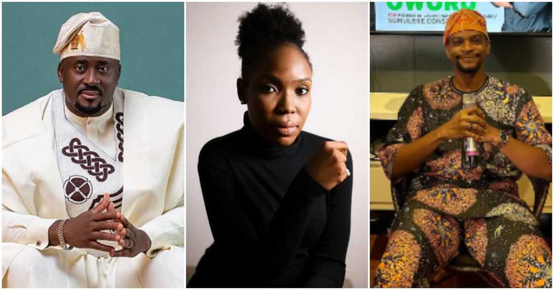Desmond Elliot, Lala Akindoju, Olumide Oworu Desmond Elliot, Lala Akindoju, Olumide Oworu