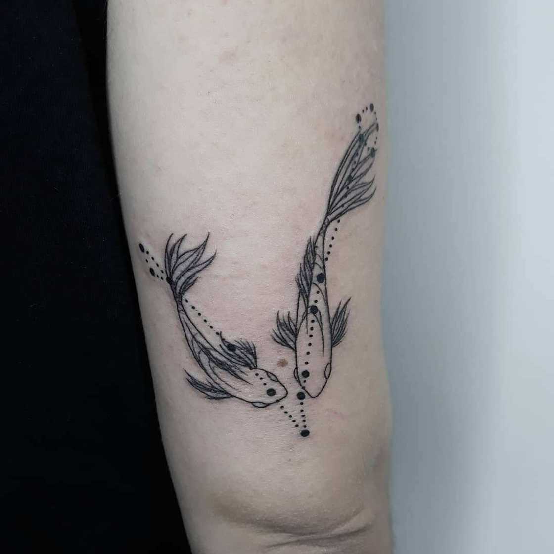 Pisces fish tattoo Pisces fish tattoo