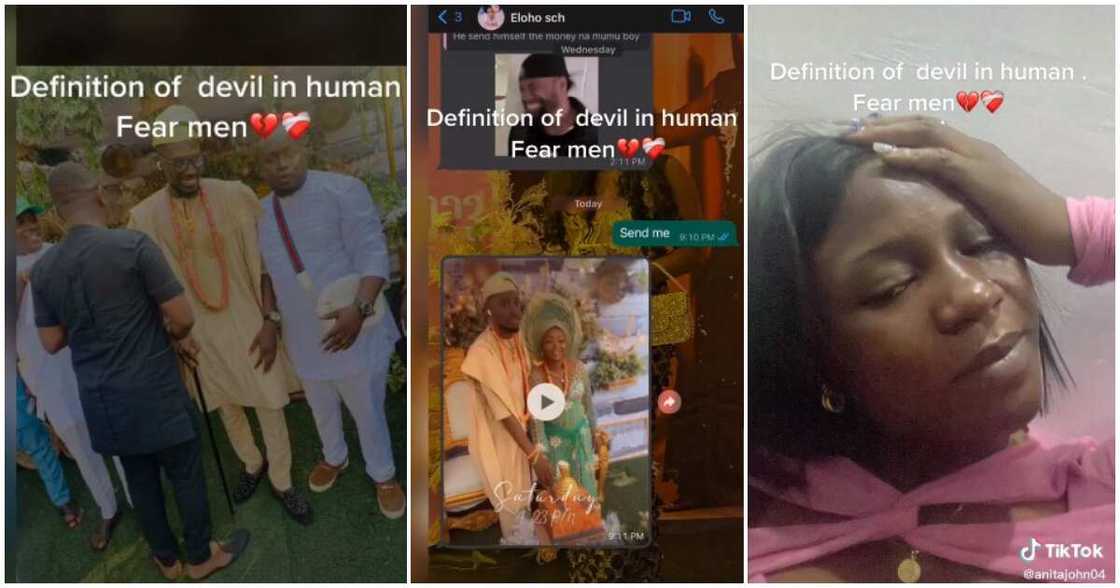 Anita Oghenero John, lady finds out her boyfriend recently got married Anita Oghenero John, lady finds out her boyfriend recently got married
