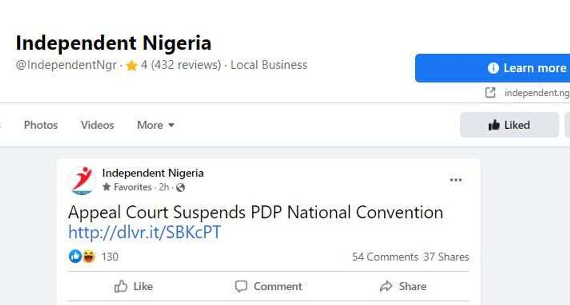 Fact Check: Appeal Court Has Not Suspended PDP's Convention Fact Check: Appeal Court Has Not Suspended PDP's Convention