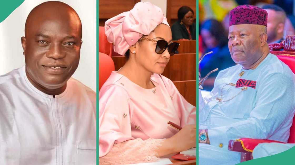 Amid her clash with Senate President Godswill Akpabio, Senator Natasha Akpoti Uduaghan wants Senator Nedamwen Bernards Imasuen to be disbarred over alleged misconduct. Amid her clash with Senate President Godswill Akpabio, Senator Natasha Akpoti Uduaghan wants Senator Nedamwen Bernards Imasuen to be disbarred over alleged misconduct.