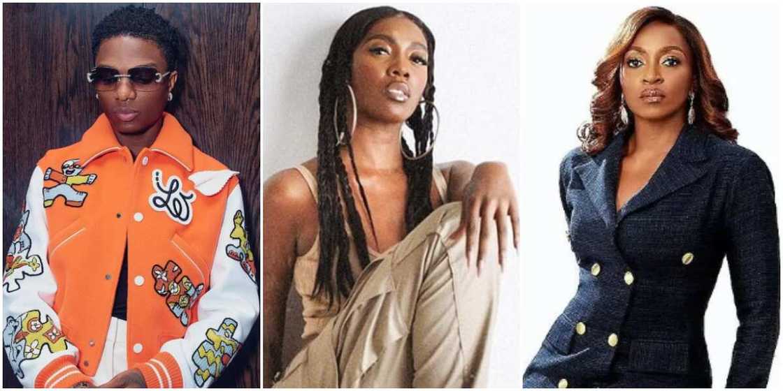 Wizkid, Tiwa Savage, Kate Henshaw Wizkid, Tiwa Savage, Kate Henshaw