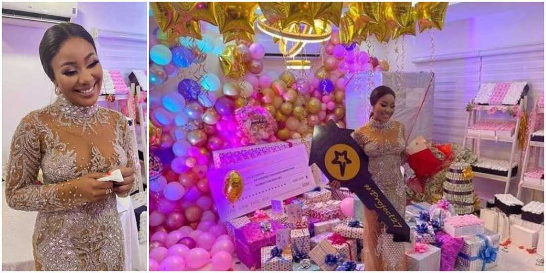 House, Stocks, Kenya Trip, Dollar Cake and Other Luxury Gifts BBNaija’s Erica Received on Her 27th Birthday