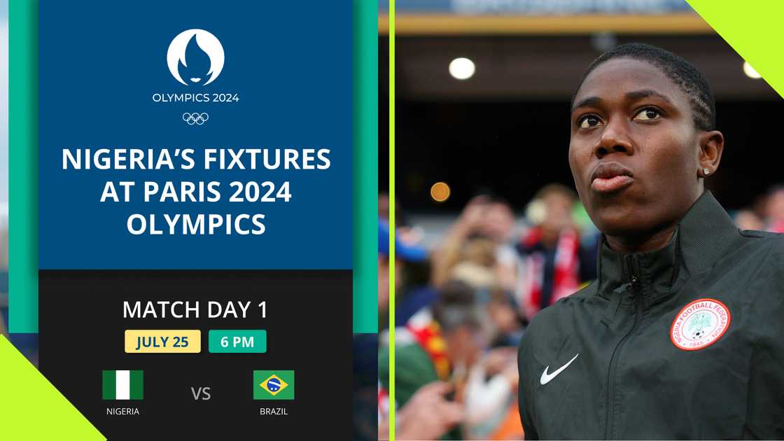 Nigeria vs Brazil will clash in Group C at the Paris Olympics football event