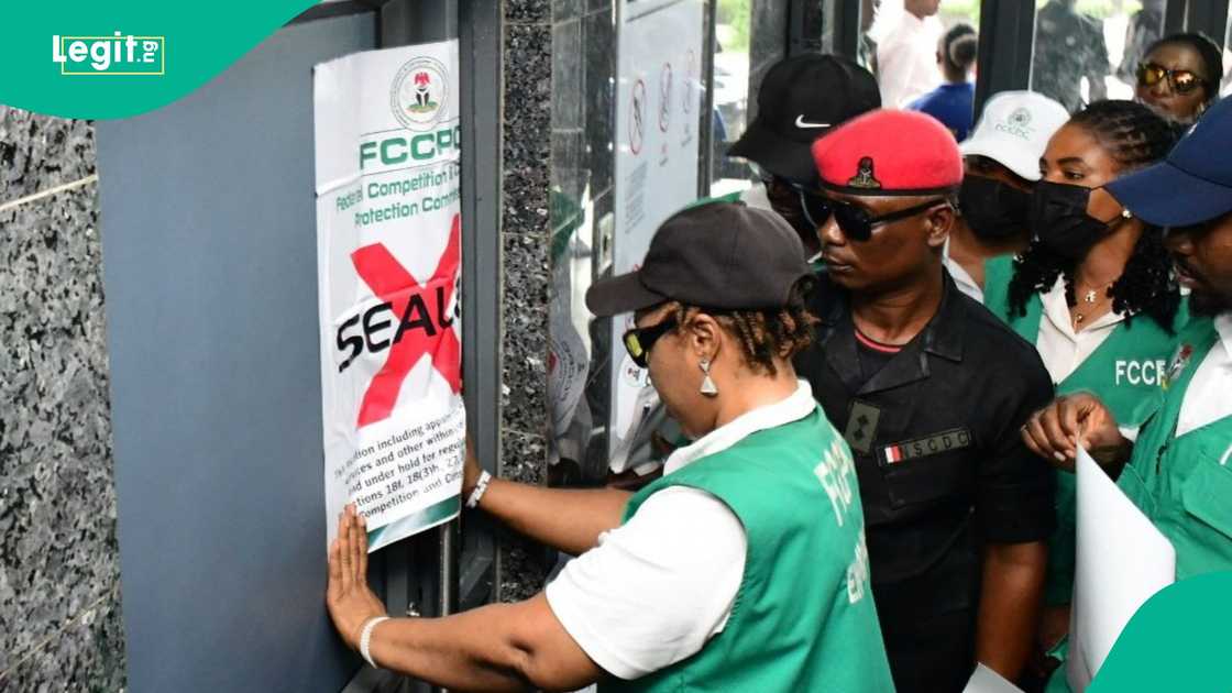 The FCCPC seals the passport offices of France, Belgium and Italy over alleged obstruction of its investigation. The FCCPC seals the passport offices of France, Belgium and Italy over alleged obstruction of its investigation.