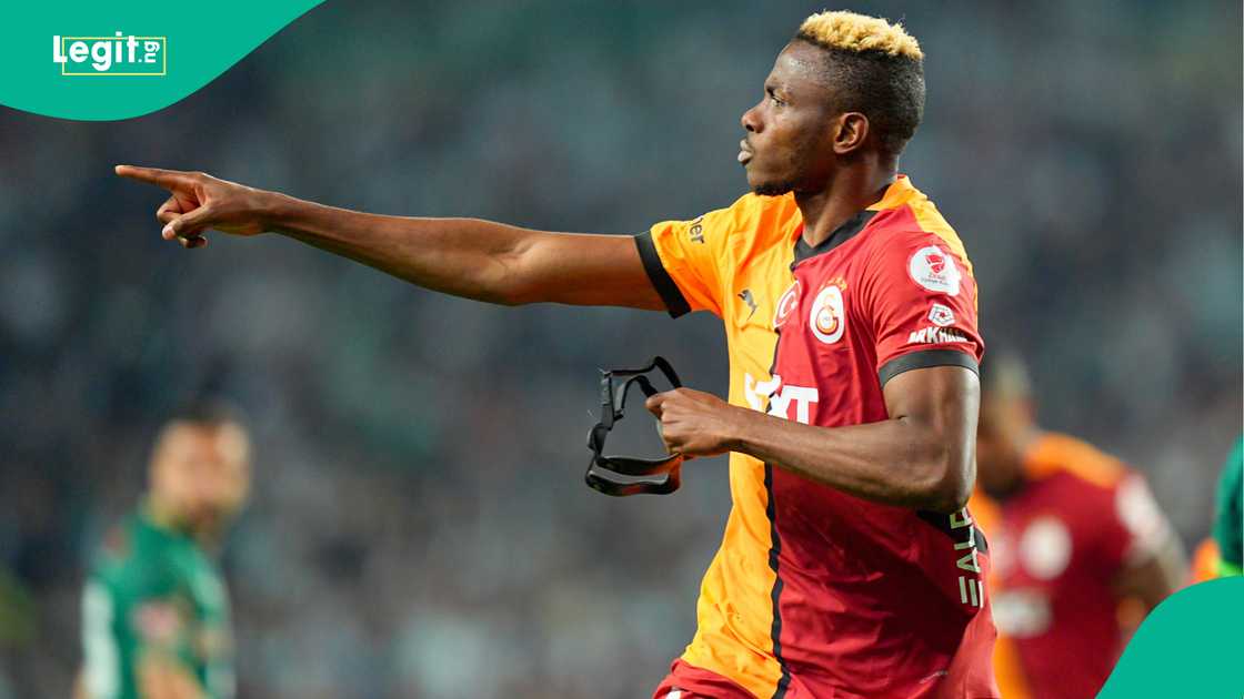 Victor Osimhen, Galatasaray, Konyaspor, Medas Konya Buyuksehir Stadium, Konya, Turkiye, Turkish Cup. Victor Osimhen, Galatasaray, Konyaspor, Medas Konya Buyuksehir Stadium, Konya, Turkiye, Turkish Cup.