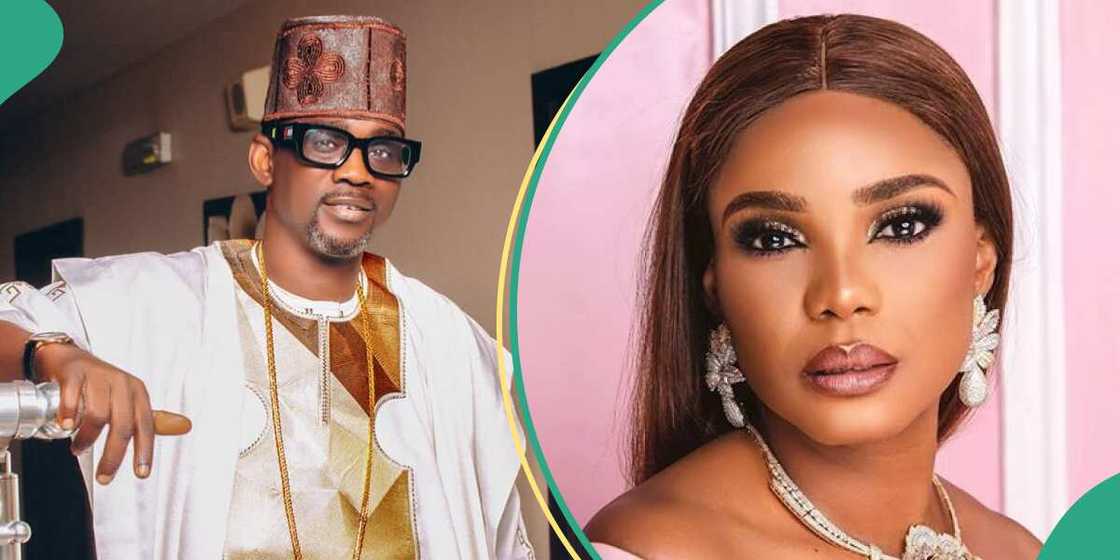 Pasuma on Iyabo Ojo's podcast. Pasuma on Iyabo Ojo's podcast.