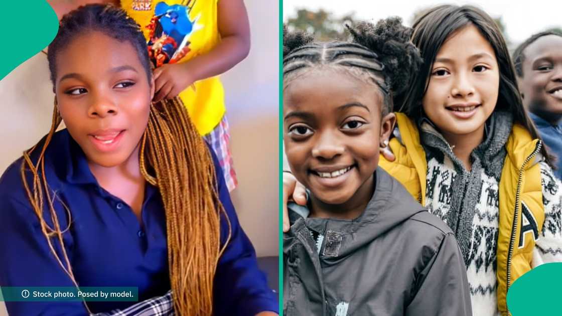 Nigerian mother comments on her students school in Canada