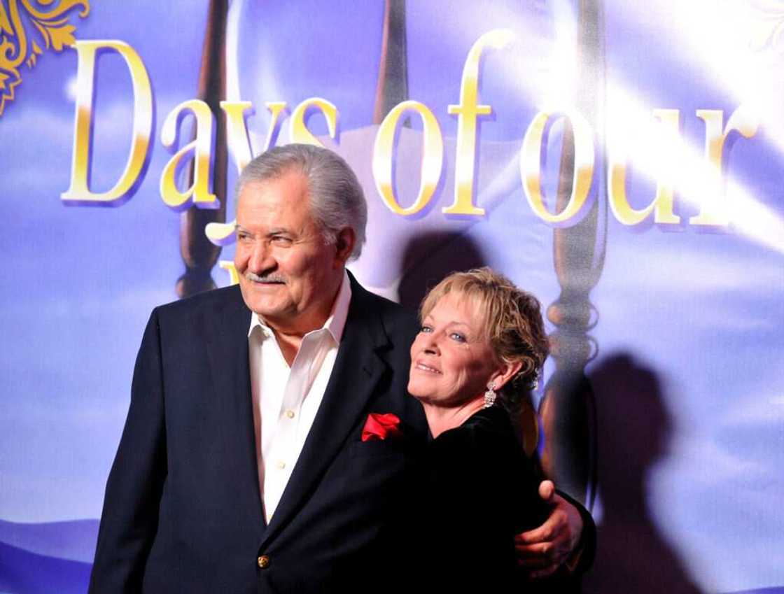 John Aniston and his ex-wife Sherry Rooney at The House Of Blues in CA