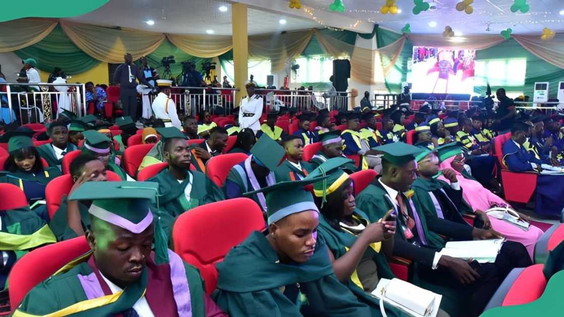 Graduands at Federal University Oye-Ekiti Graduands at Federal University Oye-Ekiti
