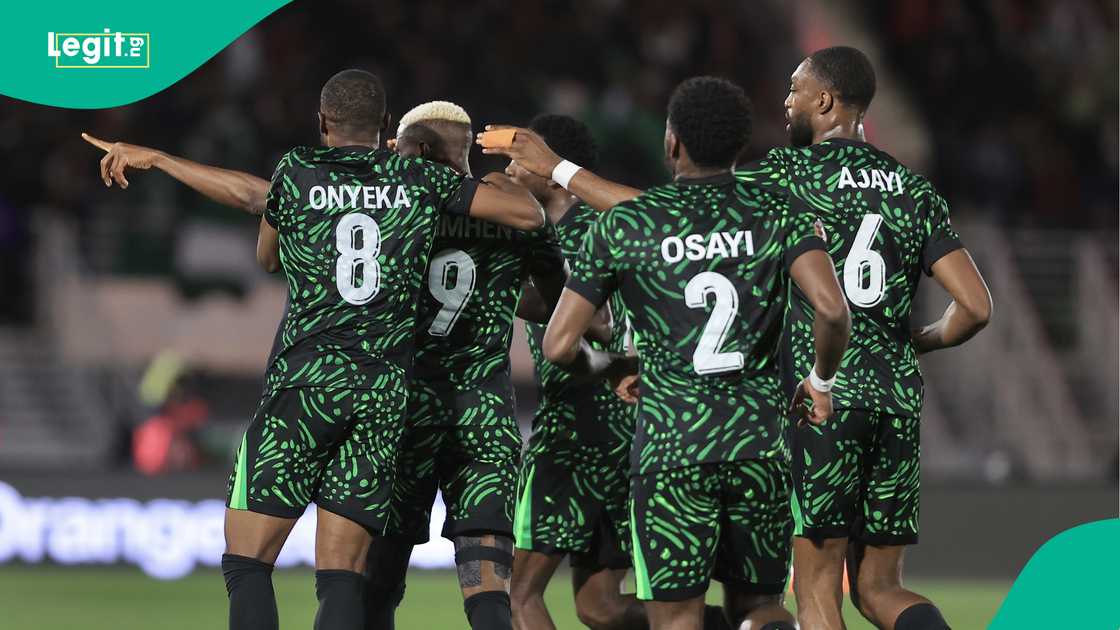 Frank Onyeka, Victor Osimhen, Bright Osayi-Samuel, Semi Ajayi, Super Eagles, Nigeria, AFCON 2025, Morocco.