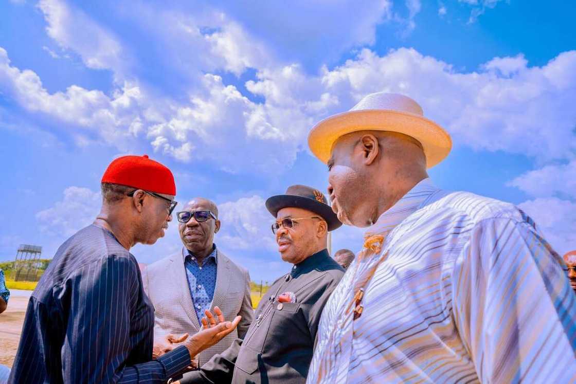 Governor Ifeanyi A. Okowa, Bayelsa state, PDP crisis, Governor Nyesom Wike, Rivers state, G-5 Governors Governor Ifeanyi A. Okowa, Bayelsa state, PDP crisis, Governor Nyesom Wike, Rivers state, G-5 Governors