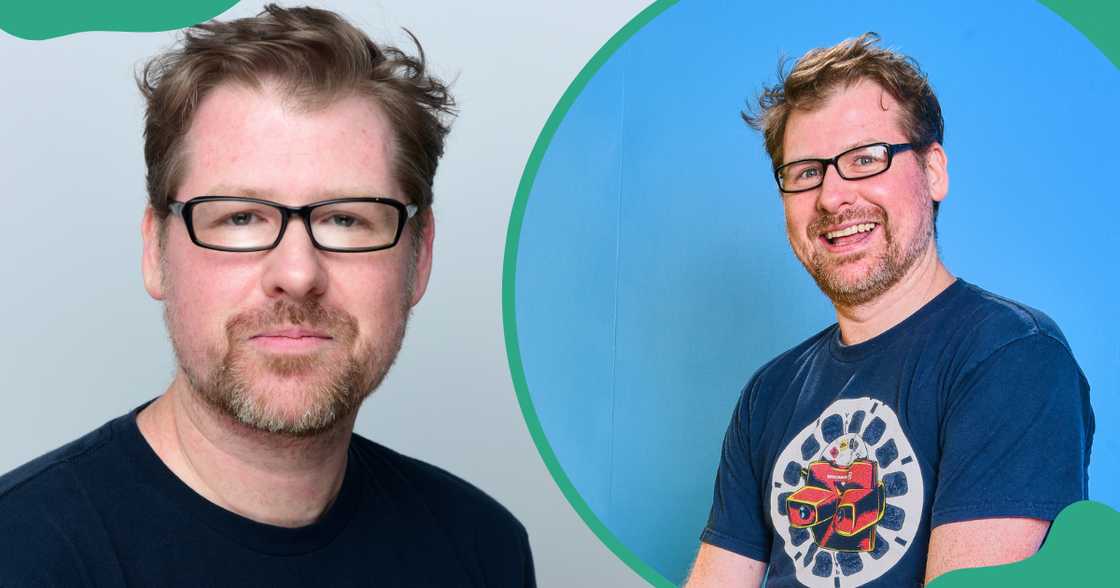 Justin Roiland pictured at the 2022 San Diego Comic-Con Justin Roiland pictured at the 2022 San Diego Comic-Con