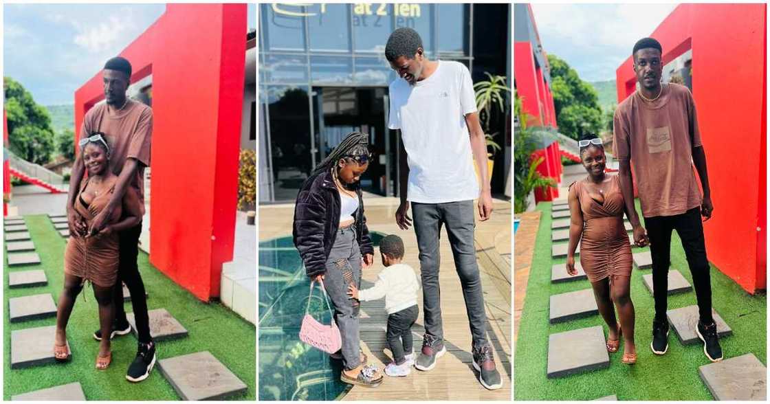 Very tall man, short bae, pictures of South Africa's tallest man Very tall man, short bae, pictures of South Africa's tallest man