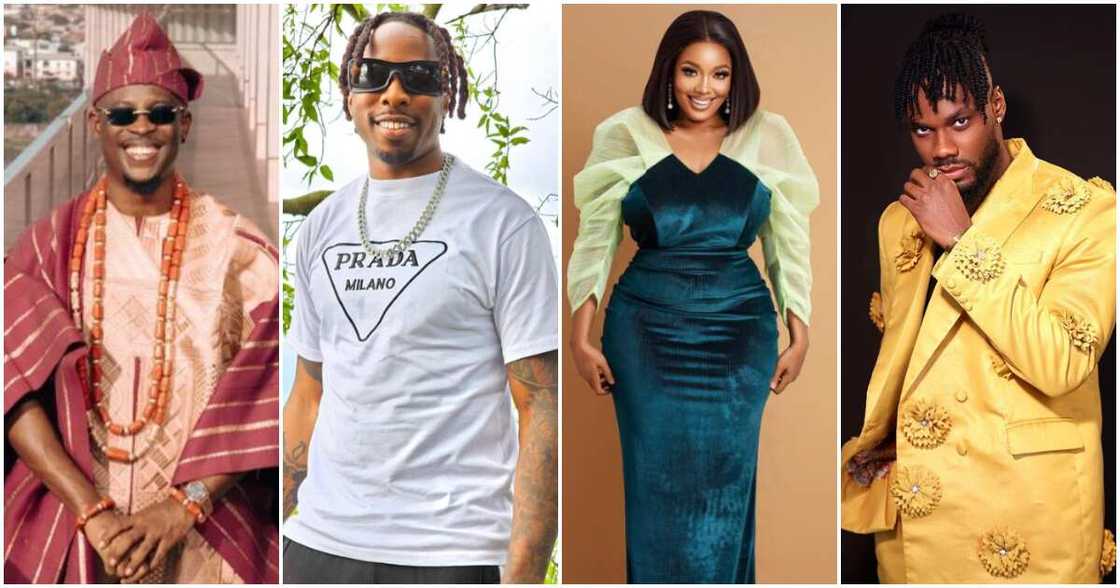 BBNaija All Stars Seyi, BBNaija All Stars Ike, BBNaija All Stars Lucy, BBNaija All Stars Prince BBNaija All Stars Seyi, BBNaija All Stars Ike, BBNaija All Stars Lucy, BBNaija All Stars Prince