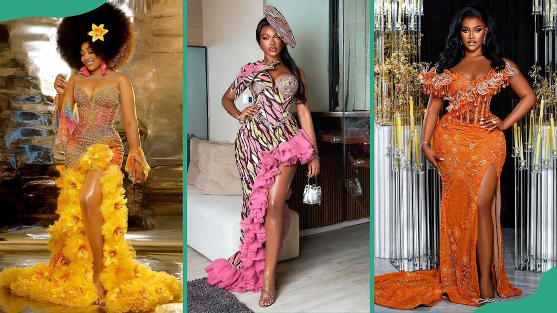 Nigerian lace styles and designs