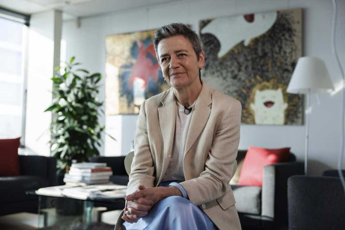 In an interview with AFP, EU competition chief Margrethe Vestager admitted she did not expect all firms to immediately comply with the new law In an interview with AFP, EU competition chief Margrethe Vestager admitted she did not expect all firms to immediately comply with the new law