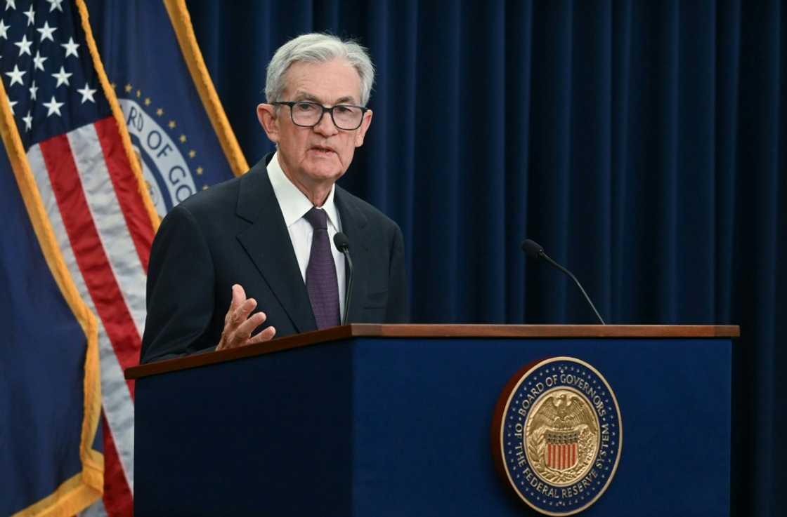 US Federal Reserve chair Jerome Powell, seen in September, will take questions after the rate decision is announced