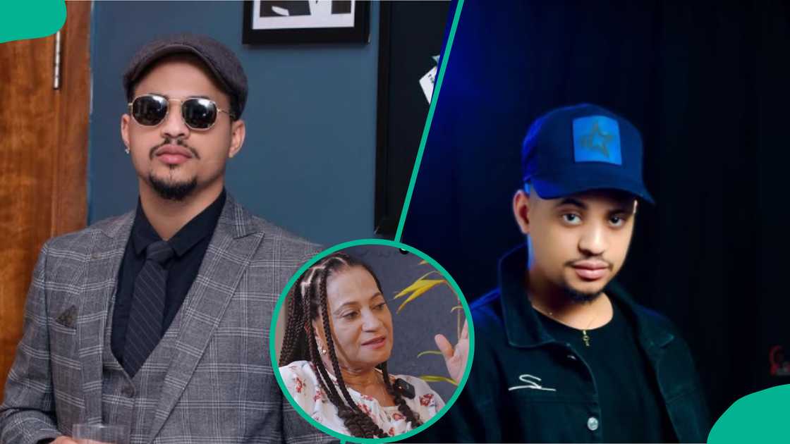 Late BBNaija star Rico Swavey's mum battles mental health after losing son.