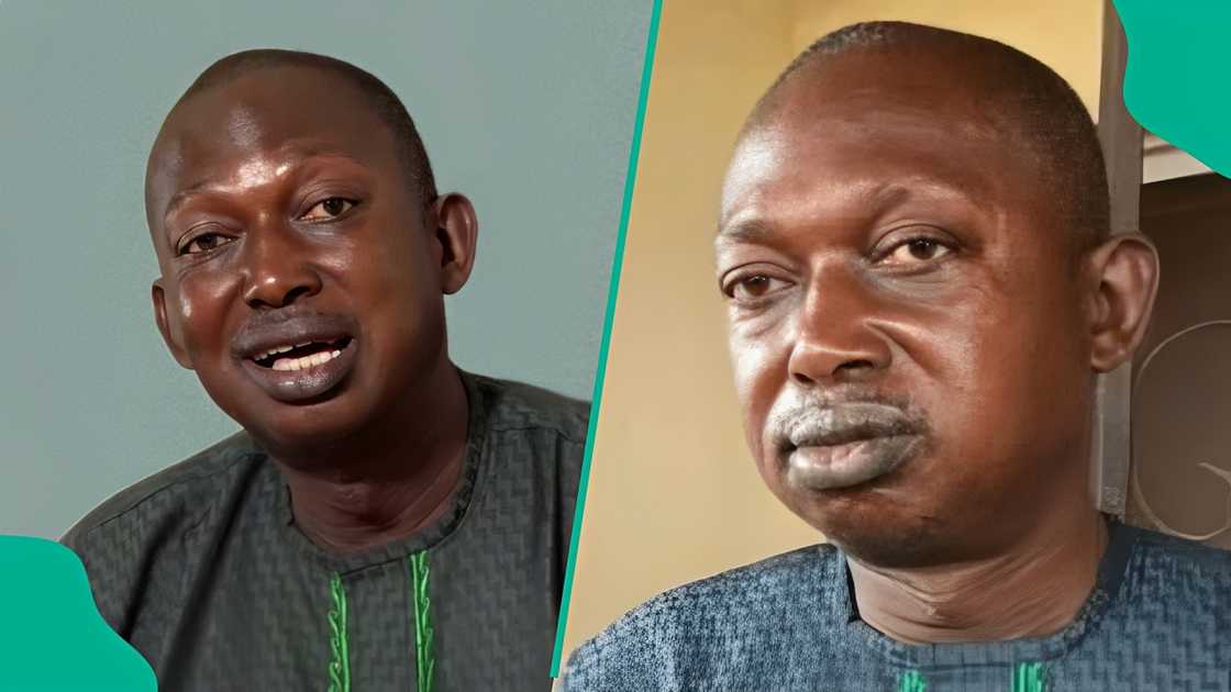 Actor Kunle Afod visits veteran movie star Yomi Gold Baba Opebe Actor Kunle Afod visits veteran movie star Yomi Gold Baba Opebe