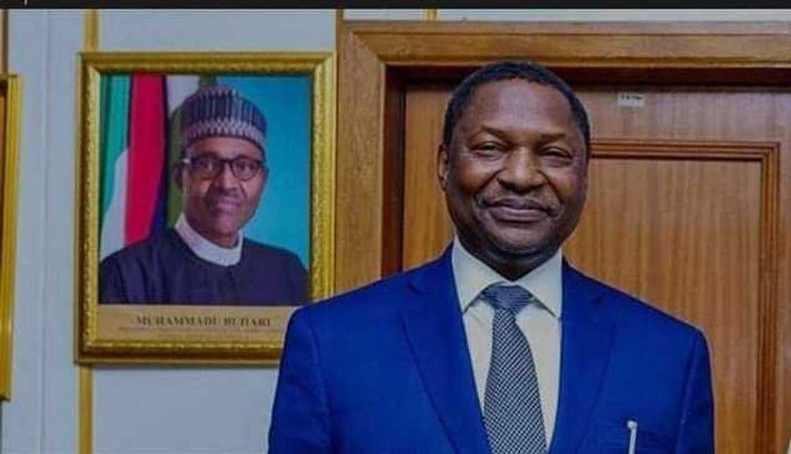 Buhari, Malami's, minister of Justice