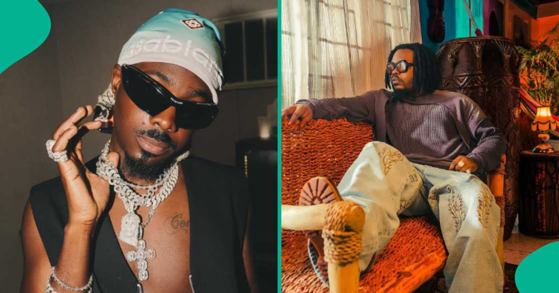 Young Jonn claims he was 16 when he produced for Olamide. Young Jonn claims he was 16 when he produced for Olamide.
