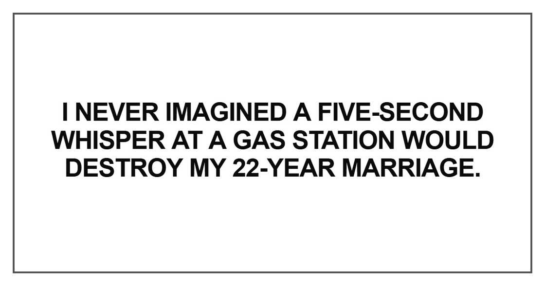 I never imagined a five-second whisper