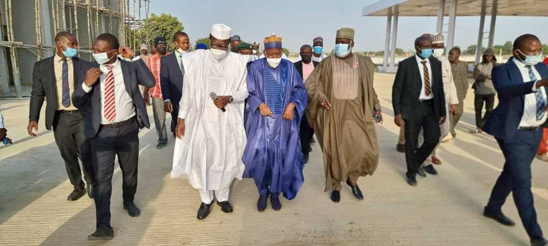 Ganduje Hails Abdulmumin Jibrin for Providing Job Opportunities to 10,000 Youths in Kano Ganduje Hails Abdulmumin Jibrin for Providing Job Opportunities to 10,000 Youths in Kano