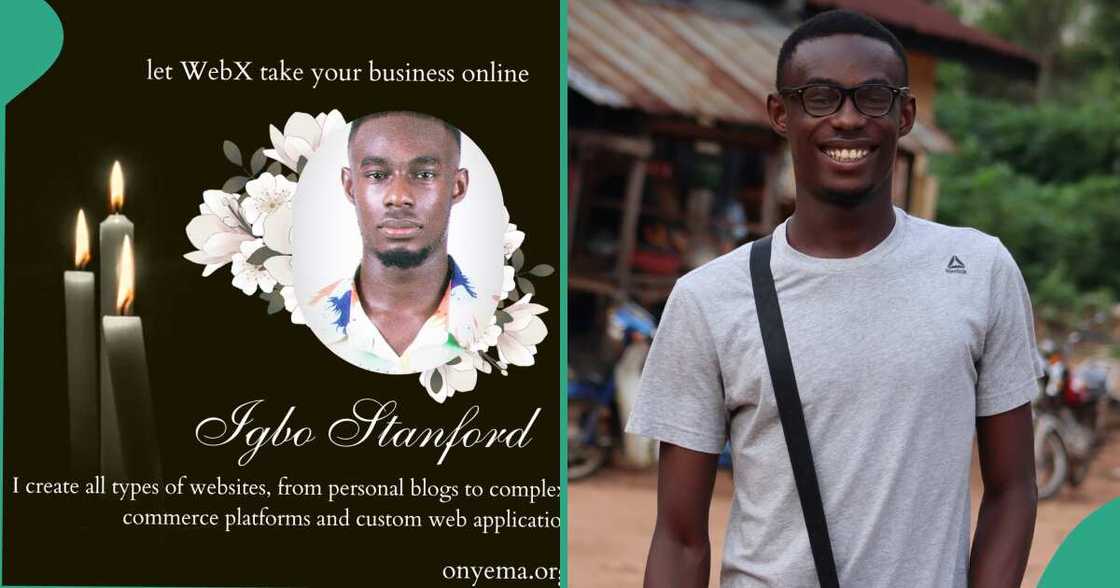 Nigerian man's business flyer scares people Nigerian man's business flyer scares people