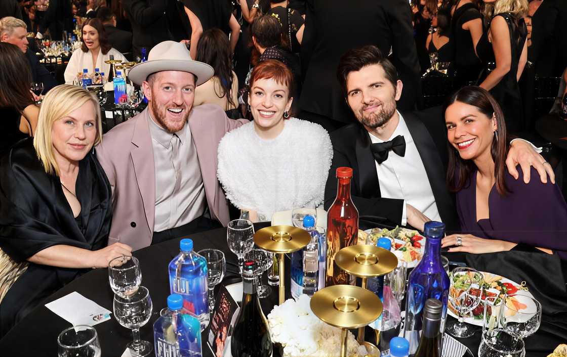Patricia Arquette with Britt Lower, Adam and Naomi Scott at the Critics Choice Awards. Patricia Arquette with Britt Lower, Adam and Naomi Scott at the Critics Choice Awards.