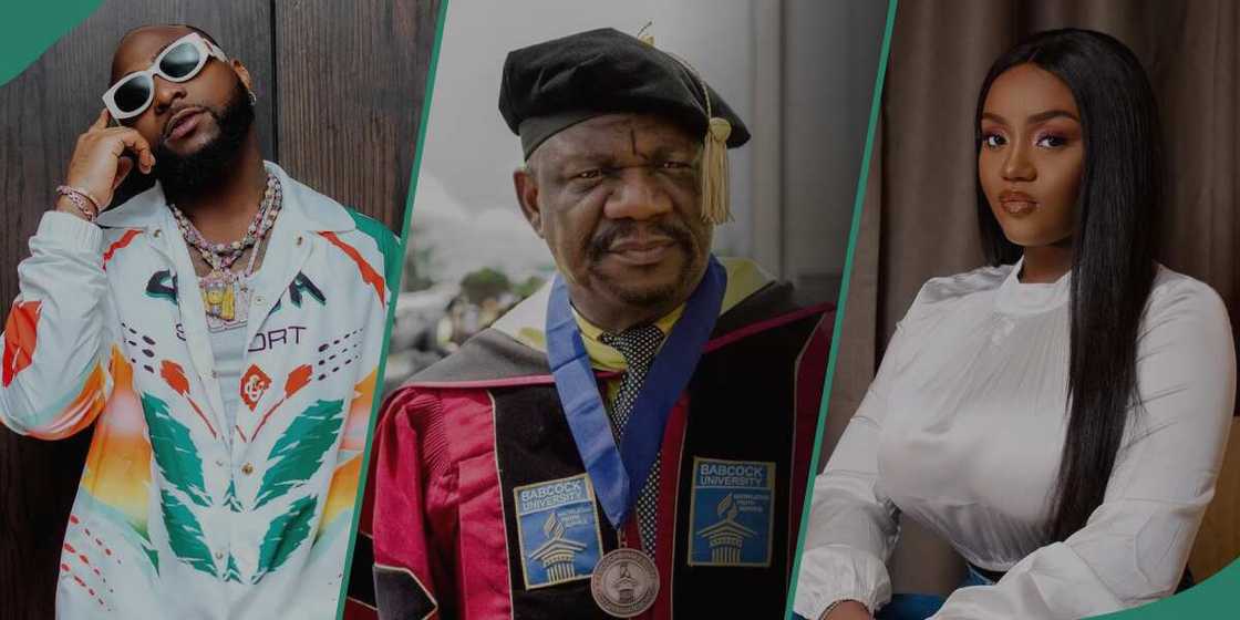 Davido, Alex Osifo, Chioma Adeleke, others who graduated from Babcock University. Davido, Alex Osifo, Chioma Adeleke, others who graduated from Babcock University.