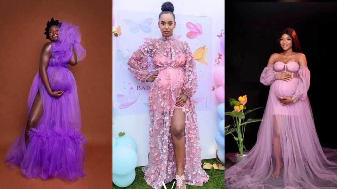 30 stylish Aso Ebi styles for pregnant women Flaunt your baby bump in style Legit.ng