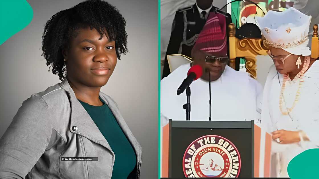 Nigerian lady reacts after watching Oluremi Tinubu in action Nigerian lady reacts after watching Oluremi Tinubu in action