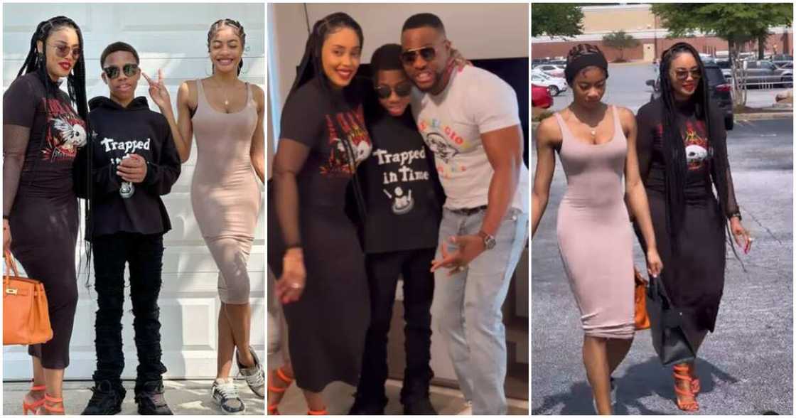 Photos of Bolanle Ninalowo and his family